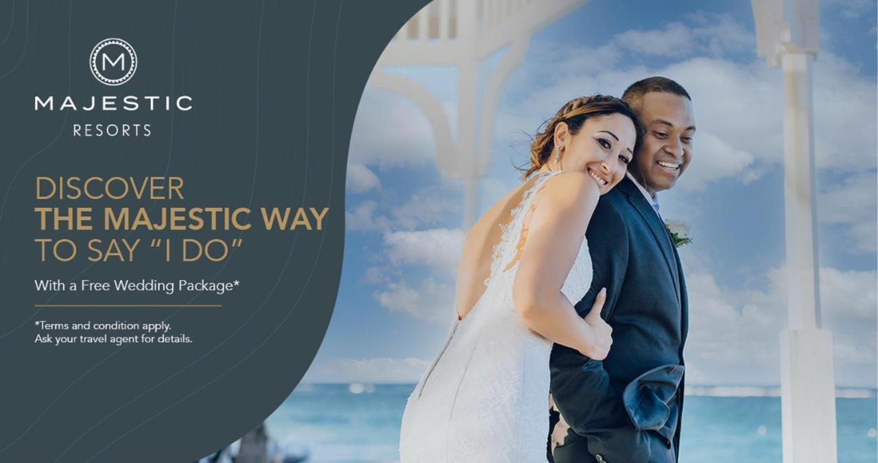 Majestic Colonial Punta Cana (Adults Only) Hotel Exterior photo Wedding at Majestic Resorts